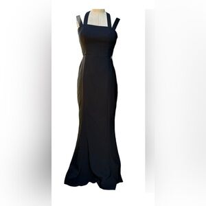 Elegant Black Sleeveless Dress